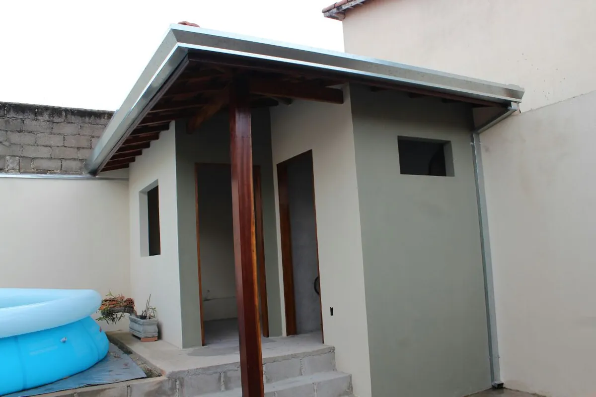 Calha em varanda
